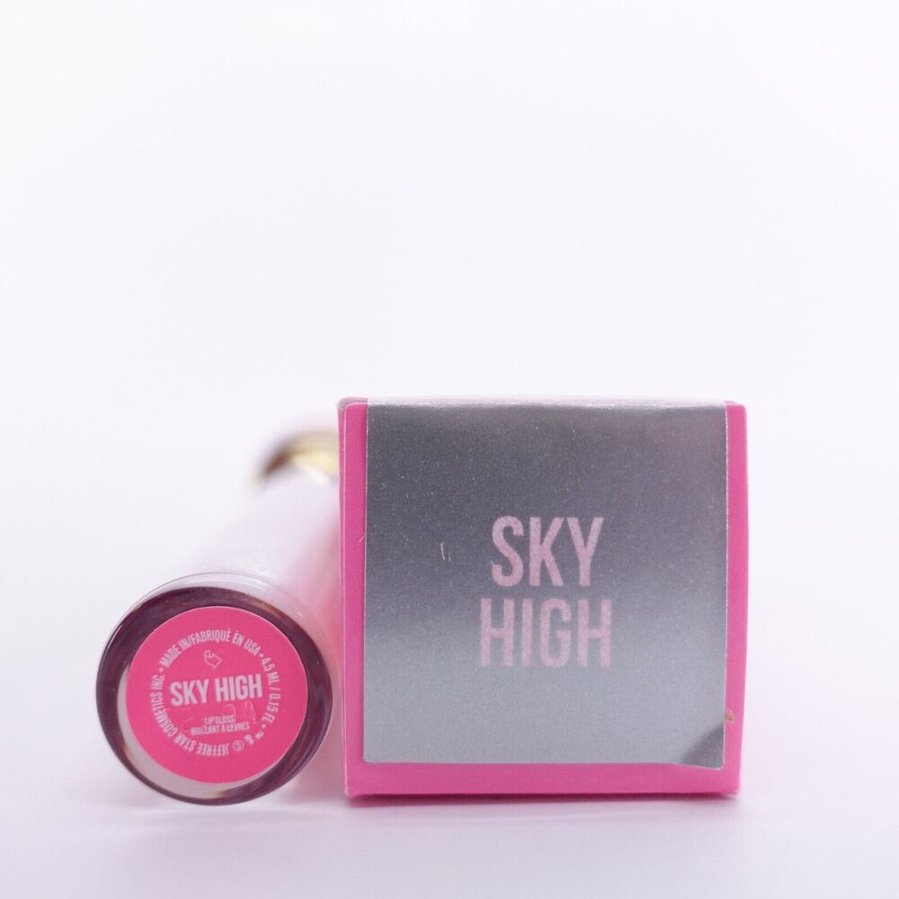 Jeffree Star Cosmetics The Lip Gloss Sky High Icy Metallic Shimmer New in Box